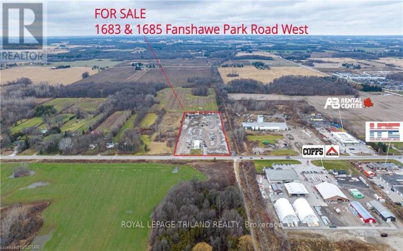 1683* FANSHAWE PARK Road, London, Ontario N6H5L3, ,Vacant Land,For Sale,FANSHAWE PARK,X7388146